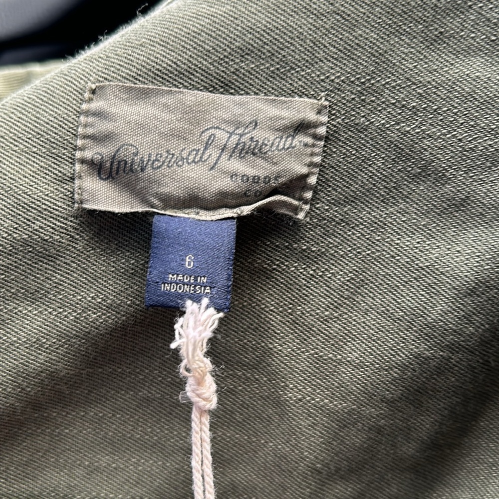 Women's Short Sleeve Button-Front Boilersuit - Universal Thread™ - Picture 3 of 5
